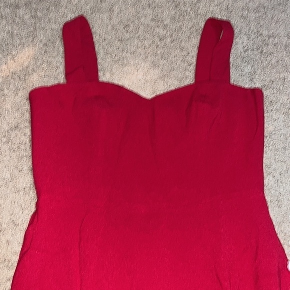 Dress The Population Nicole Sweetheart Sleeveless Sheath Dress Garnet XL - Picture 3 of 9